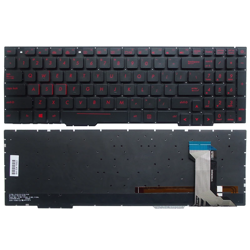 Teclado dos EUA SP RU para ASUS,