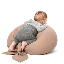 Oreiller d'allaitement pour bébé, soutien Horizontal, évite les déversements de lait 