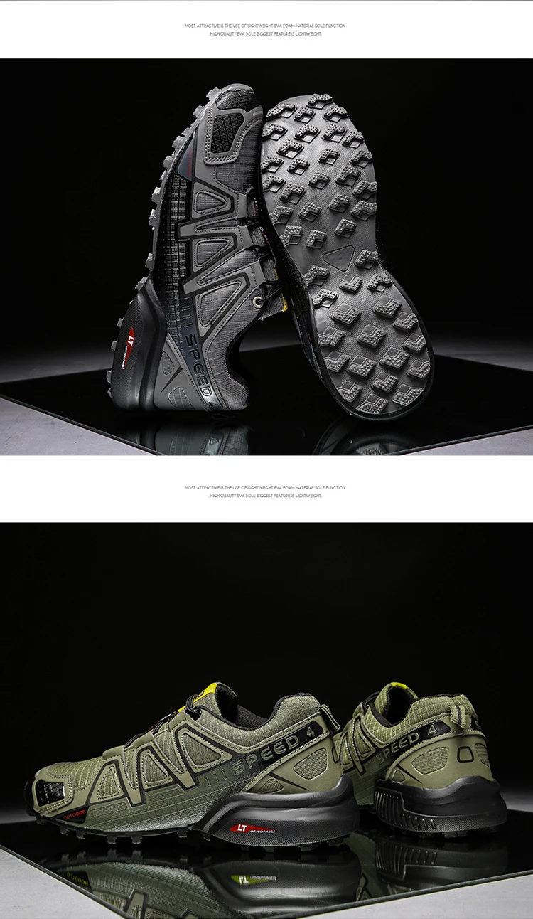 2020 Mens Bicycle Shoes Non-slip MTB Shoes Men Road Cycling Shoes Breathable Sports Mountain Bike Sneakers Size 39-47