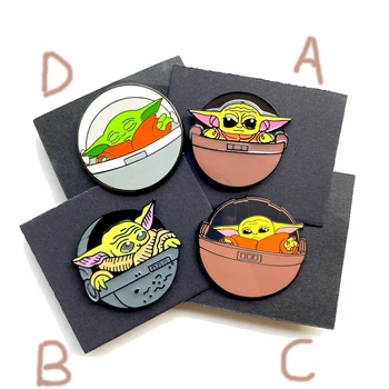 

Helmet Theasse Baby/The Child Metal Enamel Pins Brooches Colorful Print Badges Accessories Zinc Alloy Toys