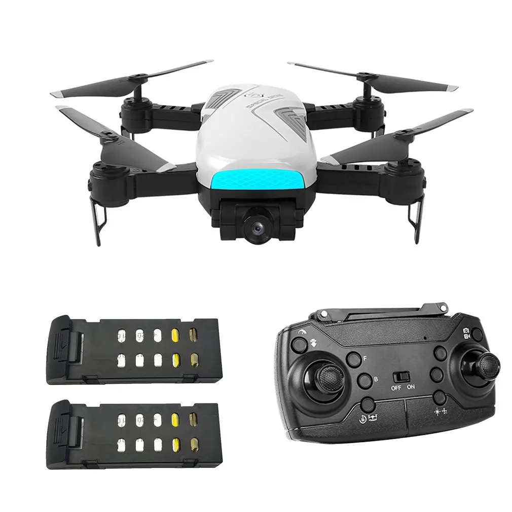 

LH-X41FB Optical Flow Dual Lens Drone Four Axis Drone Gesture Recognition Camera RC Drone with 2/3 Batteries and Remote Control
