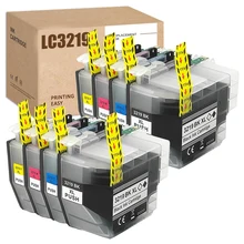 LC3219XL-MFC-J5330DW de tinta Compatible con Brother LC3219, J5335DW, J5730DW, J6930DW, J6530DW, J6935DW, J5930DW, LC3219BK, LC3219C, LC3219M