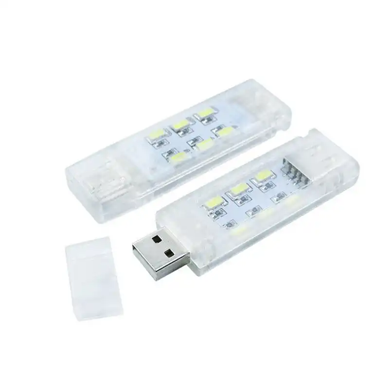 5V 12W USB LED Night Light 24 LEDs USB Reading Table Lamp Book LightPF