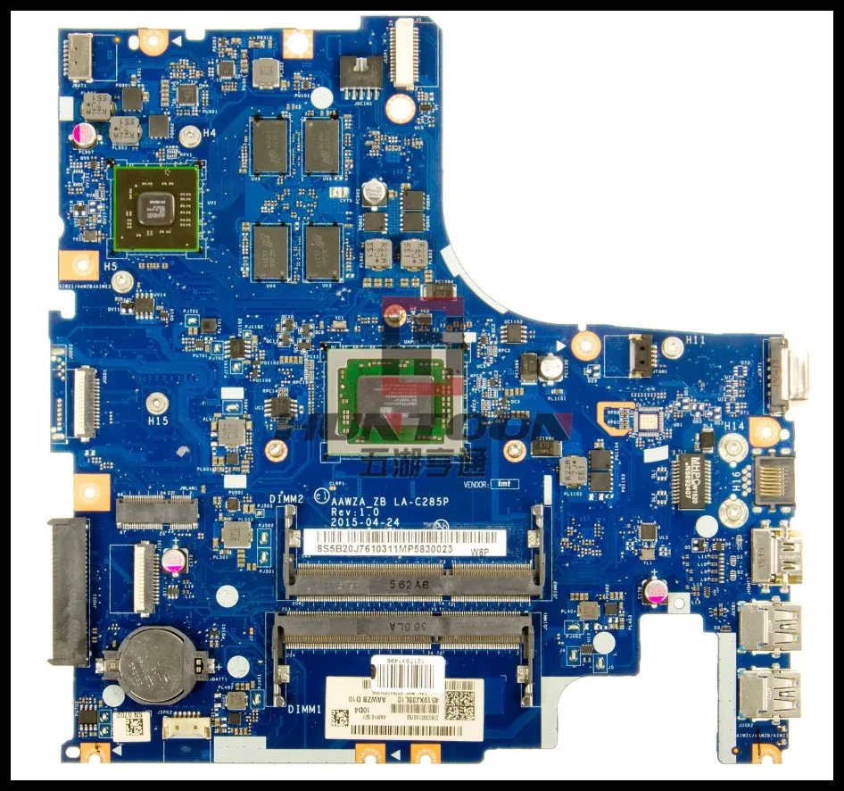 Бесплатная доставка AAWZA LA-C285P для lenovo 500-15ACE 500-15ACZ материнская плата ноутбука A10-8700P