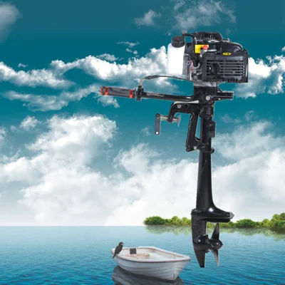 HANGKAI 4-тактный 4HP 55cc пропеллер двигателя лодочный мотор для резиновых лодок Kayak