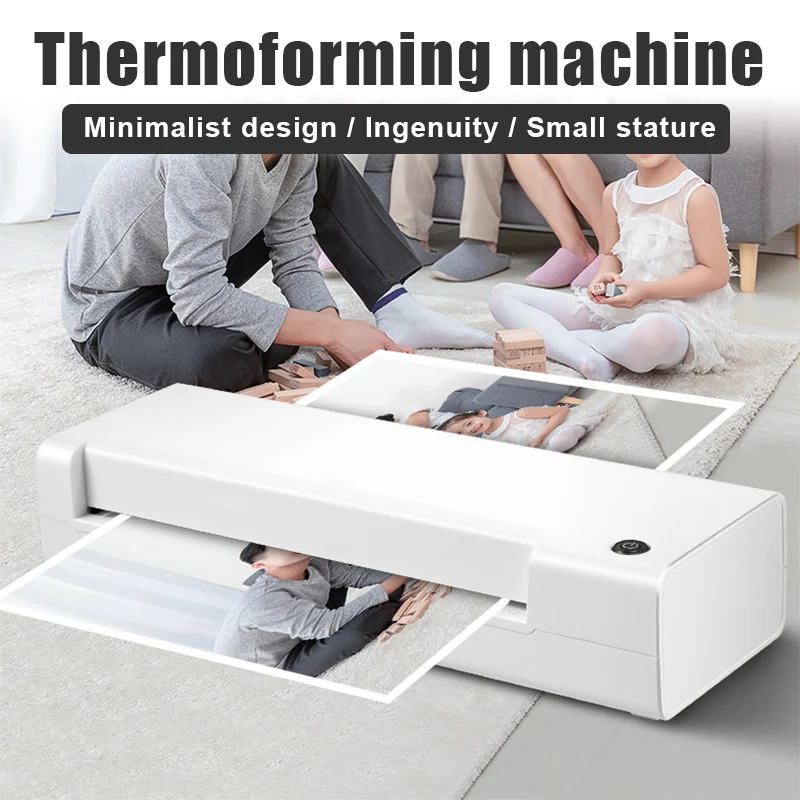 

Lamination Machine Thermals Laminator Laminate Quick Warm Up for Office Home PUO88
