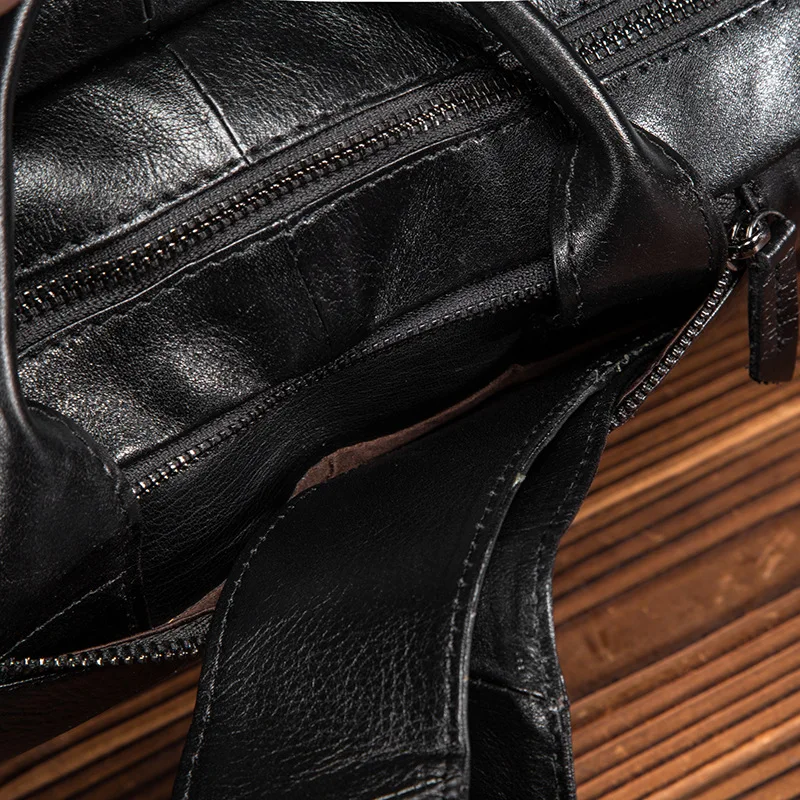 Винтажный Мужской рюкзак из натуральной кожи Rugzak Mannen Plecak Skorzany Mochila Masculina Luxo Couro legimo Impermeavel