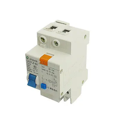 

DZ47LE-63 40A 230VAC 6000A Breaking Capacity 1 Poles Circuit Breaker
