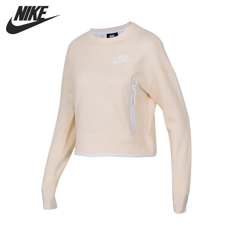 

Original New Arrival NIKE AS W NSW TCH FLC CREW Women's Pullover Jerseys Sportswear