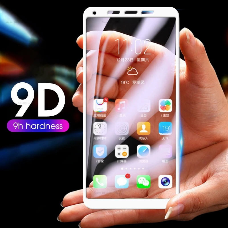 9D стекло для Samsung Galaxy A50 A750 A9 A30 полное покрытие экрана Защитная пленка из