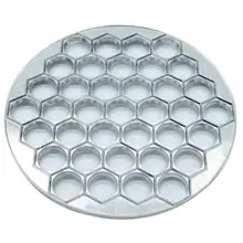 Горячее предложение, 37 отверстий, алюминиевый сплав, клецки, пельменей, тиснение, форма для тиснения, клецки, обертка, резак, тиснение, сделай сам, пакетное изготовление, фарш, пельмени 1