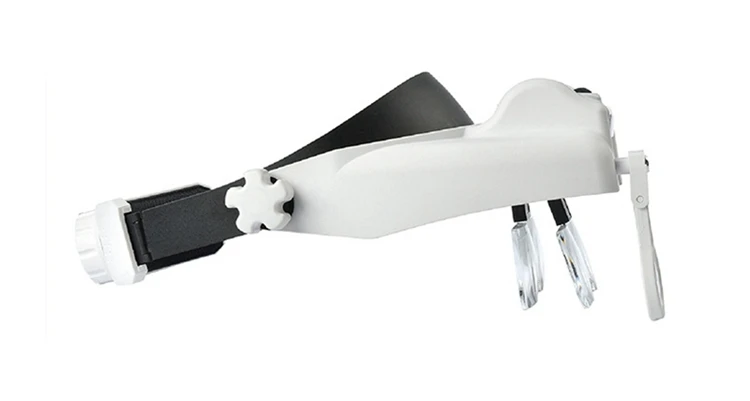 Headband Illuminated Magnifier Rechargeable Repair Solder Magnifying Glasses Interchangeable Lens Third Hand Loupe for Soldering Headband Illuminated Magnifier Rechargeable Repair Solder Magnifying Glasses Interchangeable Lens Third Hand Loupe for Soldering
