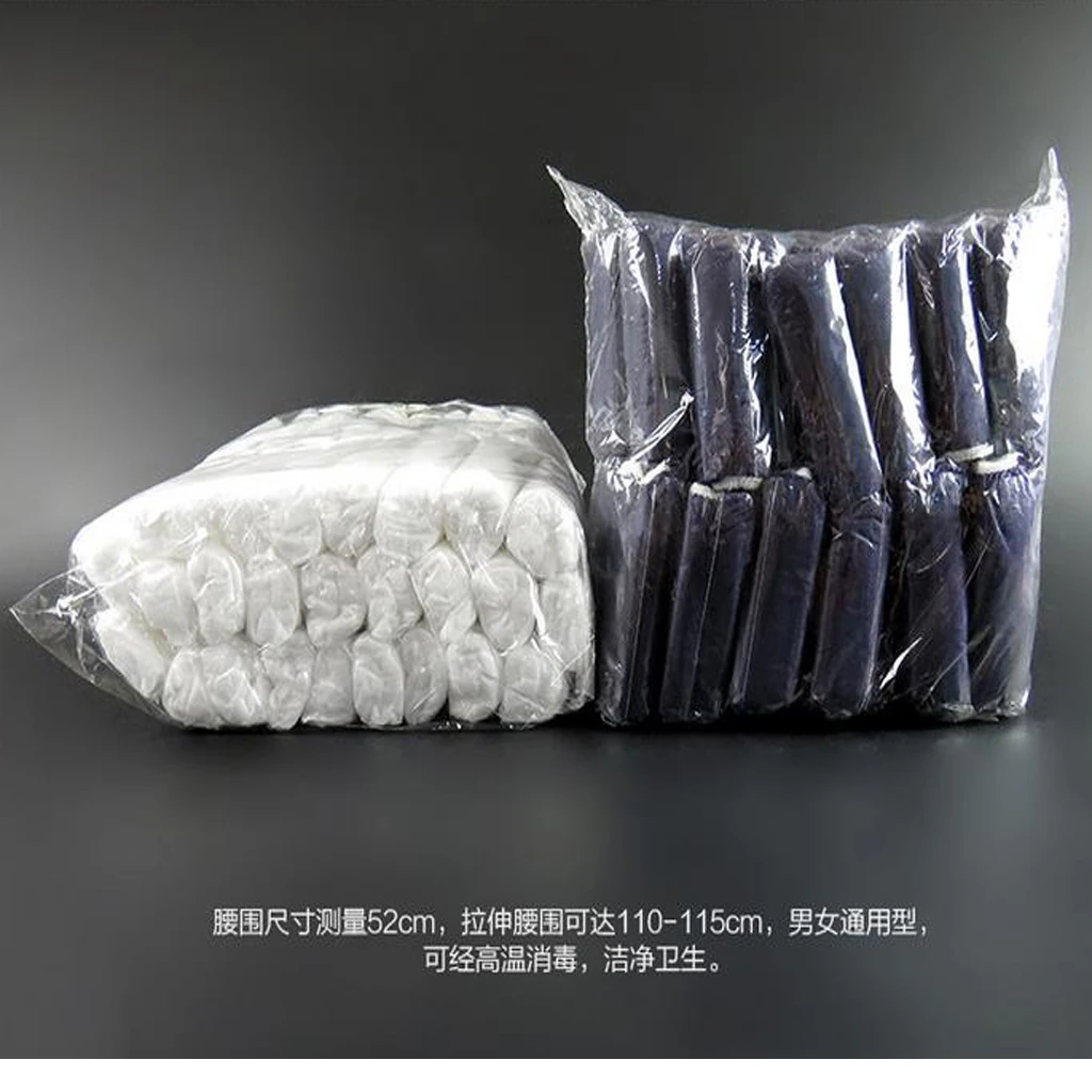50x Unisex Disposable Panties Wrapped Breathable Convenient Travel Underwear