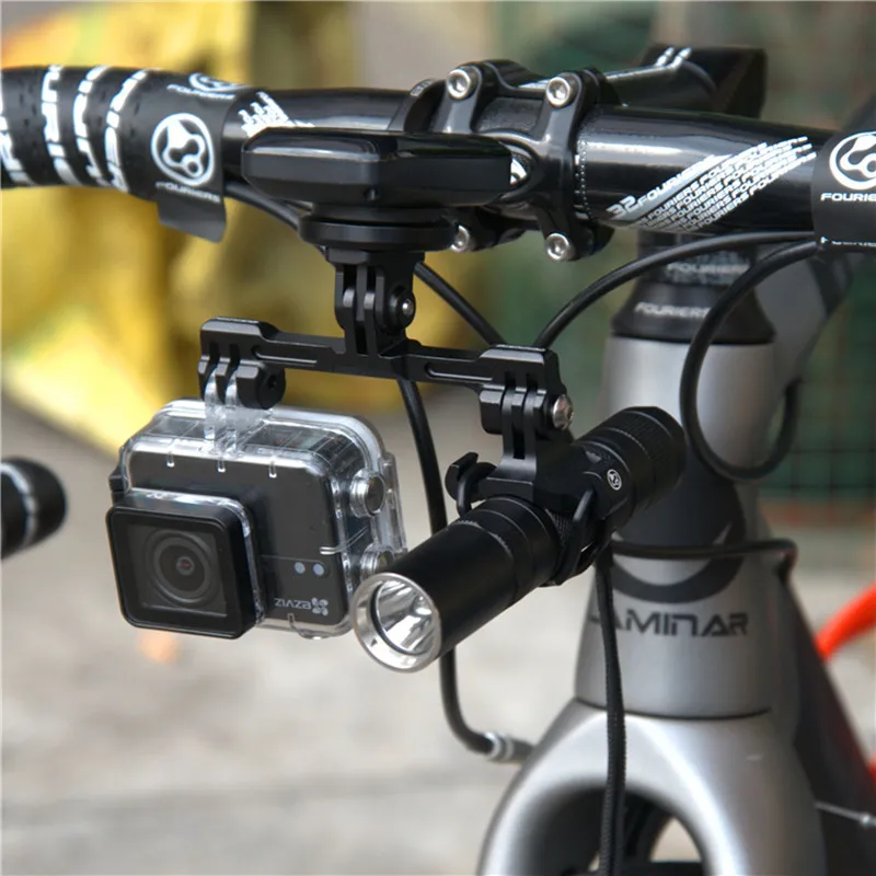 Fouriers Gopro адаптер велосипедный светильник держатель камеры удлинитель адаптер совместимый для G armin Bryton компьютерное крепление