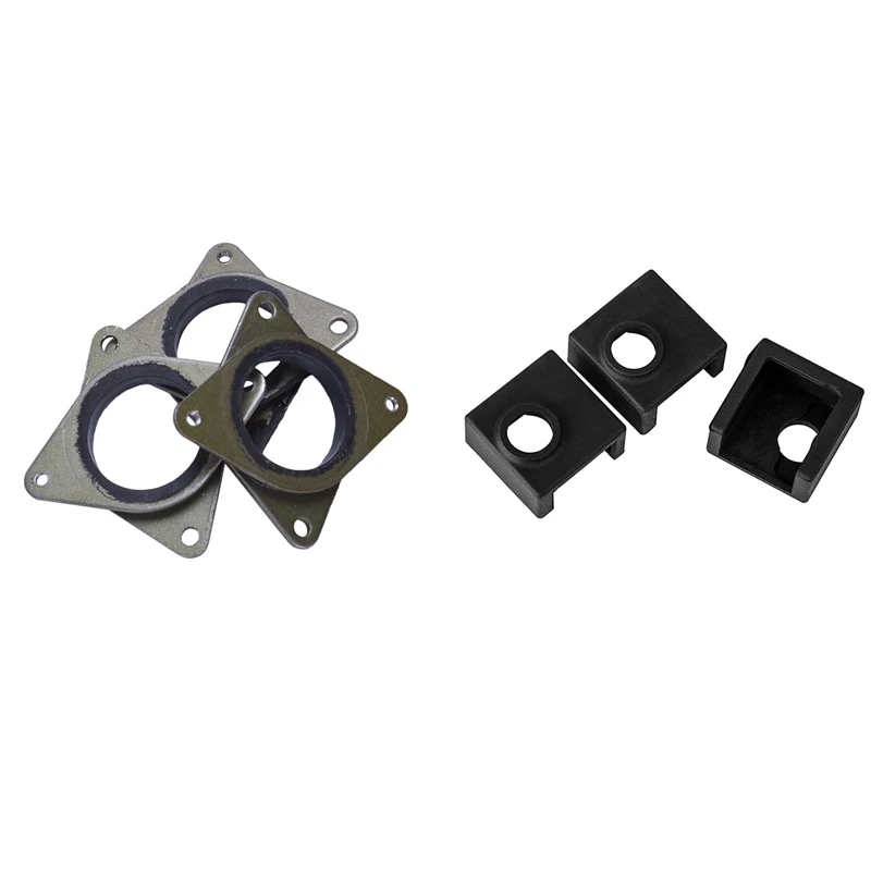 3D принтер силиконовый чехол набор из трех для Ender 3 CR 10 10S с улучшенным NEMA 17 демпфер
