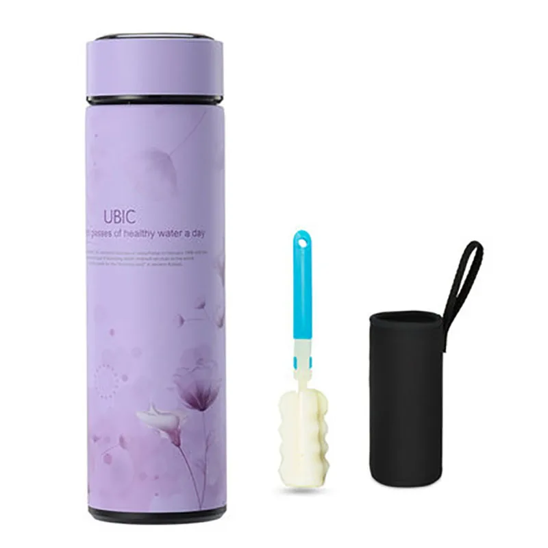 Style8 Корейский литературный кружка чашка термос Bottlethermos для Еда с контейнеры Нержавеющая сталь термо, кофе чашки бутылка большой 50T061 - Цвет: Style8