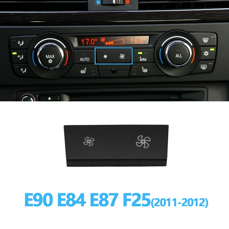 E90 Car Interior Accessories Front AC Air Vent Grid Slider Clips Repair Kit Ac Button For BMW 3 Series E90 E91 E92 E93