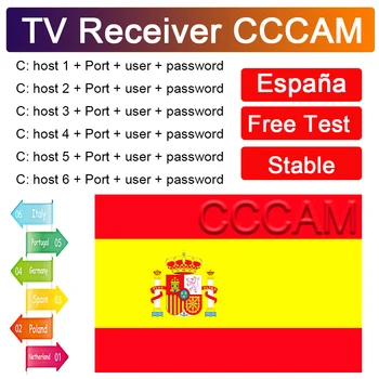 

OSCAM cline Germany Cccam cline for 2 year Europe CCCAM España Portugal Poland Stable for DVB-S2 Satellite Receiver Receptor