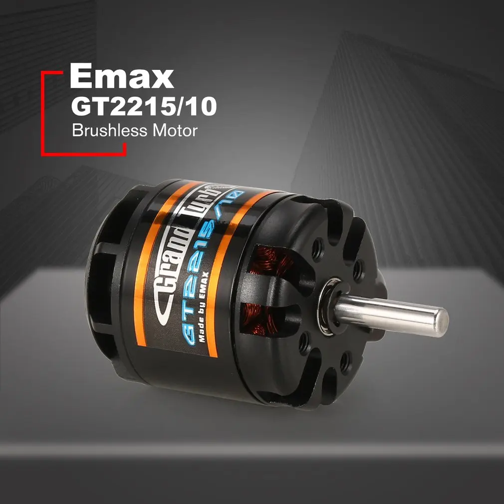 GT2215-10 Emax GT2218/09 GT2215/10/12 1100KV 2-3S легкий Мощность бесщеточный двигатель для RC Самолет с неподвижным крылом Дрон Квадрокоптер запасные части - Цвет: GT2215-10