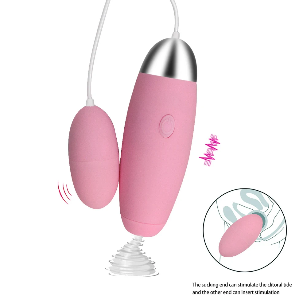 New Double Egg Mini Bullet Vibrator Clitoris Vagina Stimulator Massager Nipple Sucking Eggs Anal Sex Toys Products | Красота и
