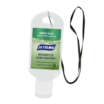 

Camping Instant Hand Sanitizer Gel Amino acid Anti Bacteria Hand Soap w/ Lanyard 30/50ml Portable Refreshing Hand Soap Gel