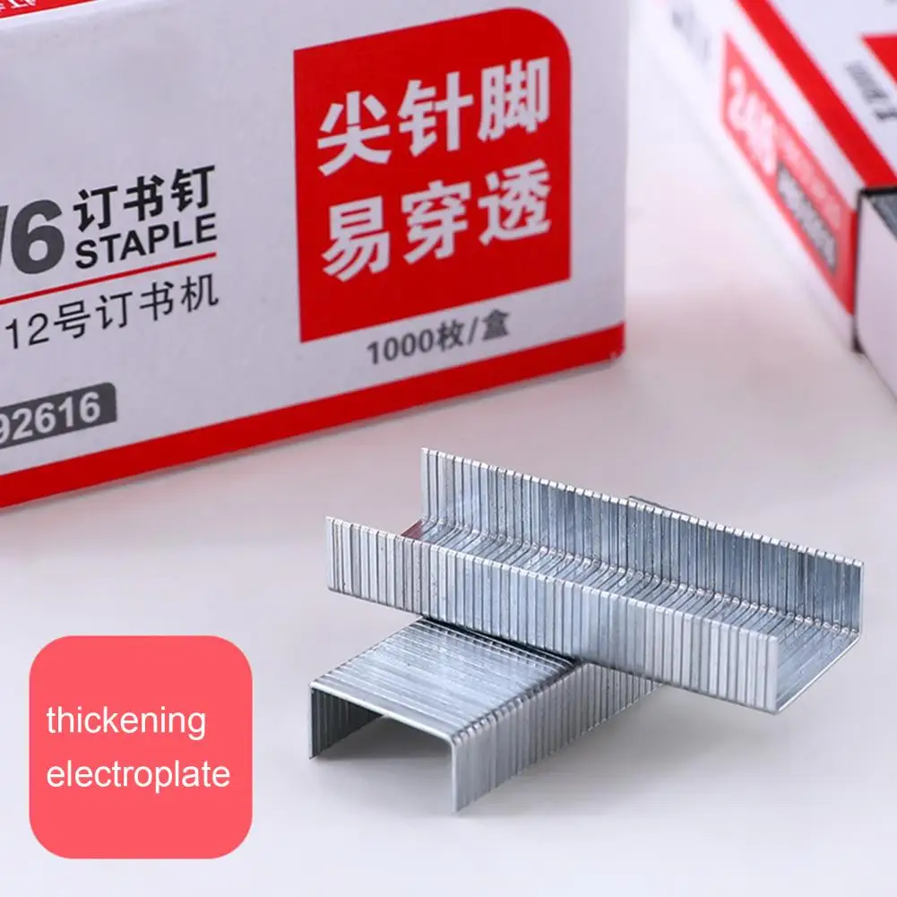 5000Pcs Standard Metal Stainless Steel Staple Office General 24/6 Stapler Needle School Office Binding Supplies