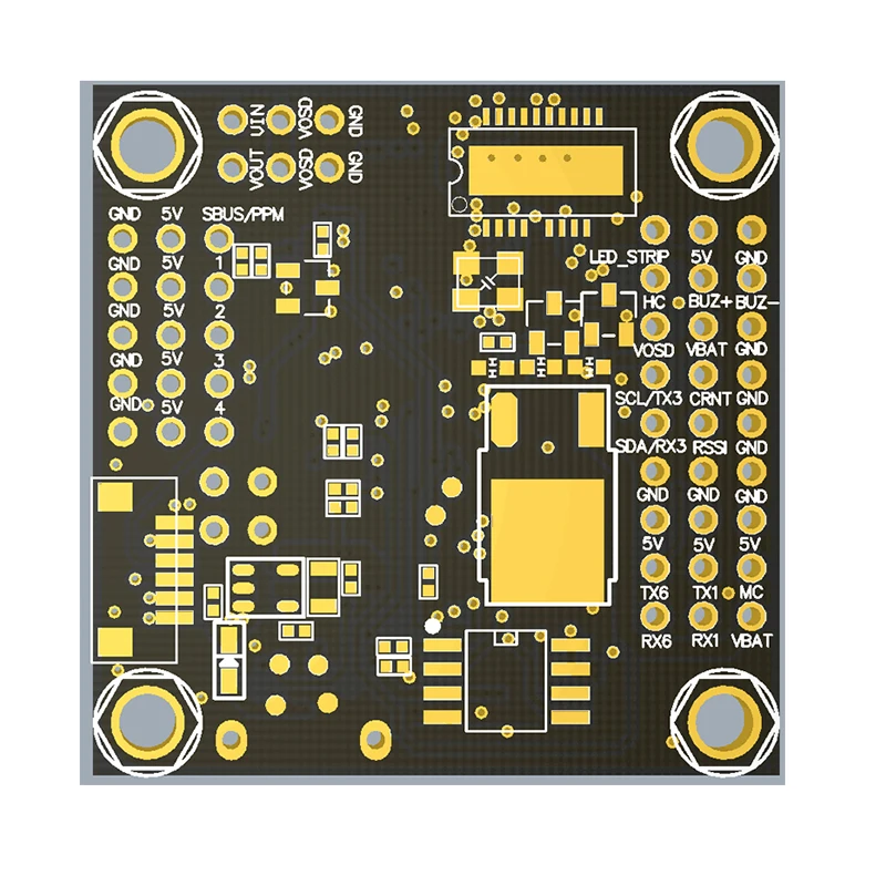 Happymodel OMNI F4 V3 Flight Controller board with OSD Betaflight 3.0.1 for FPV RC Racing Drone