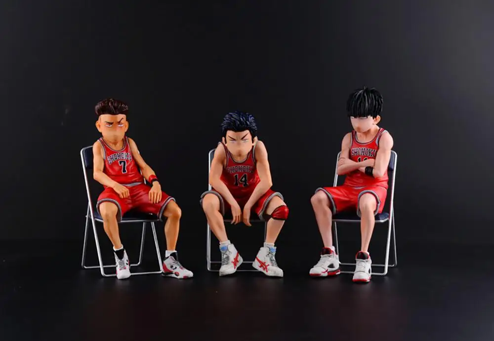 Японское аниме SLAM DUNK табурет Mitsui Hisashi Sakuragi Hanamichi Kaede Rukawa ПВХ фигурка игрушки