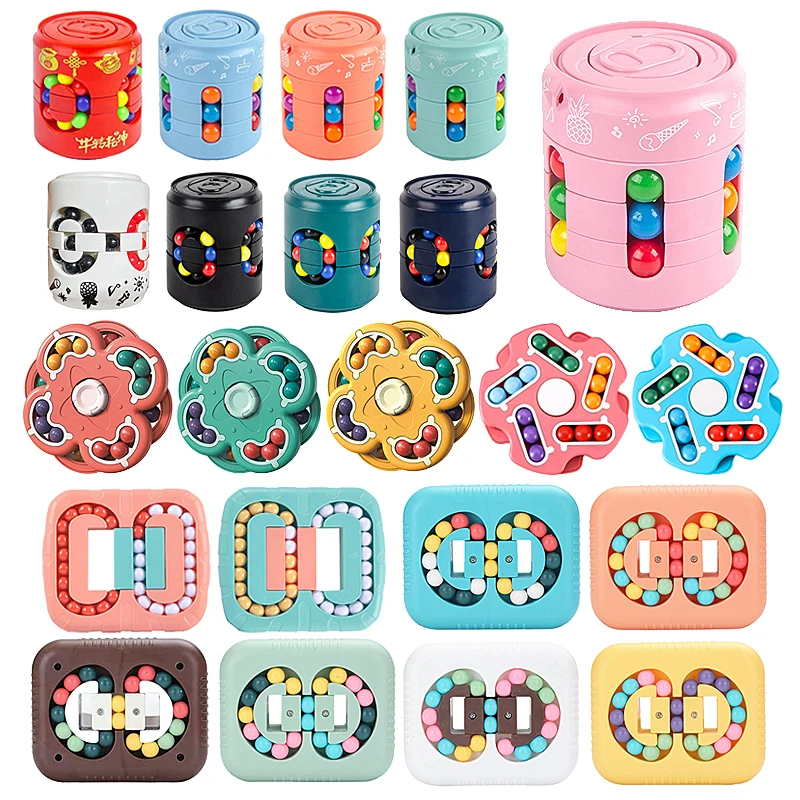 Rotating Bean Little Cubes for kids Rotating Cube Kids Stress Relief Toy For Adults kids Plastic 5-7 12-15 years Mini Cube 1 Rotating Bean Little Cubes for kids Rotating Cube Kids Stress Relief Toy For Adults kids Plastic 5-7 12-15 years Mini Cube 1