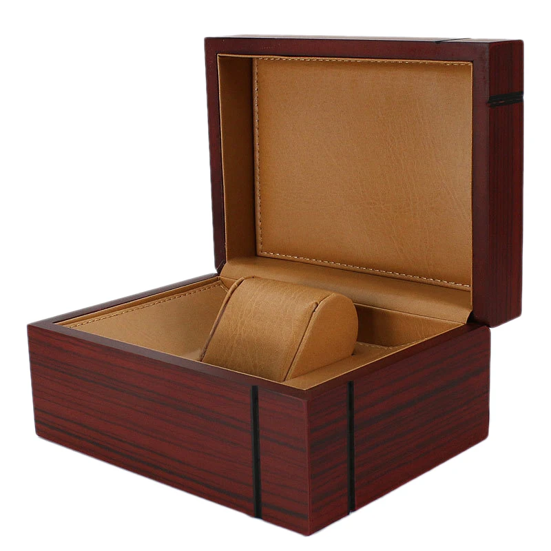 

Wine Red Gift Watch Box Jewelry Box Matte Wooden Watch Box Gift Display Storage Box