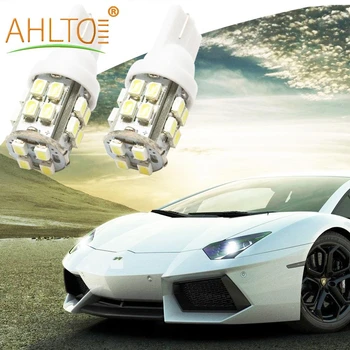 

2PCS T10 Car Brake Led W5W 194 168 20SMD 1206 Car Interior Wedge Light Auto License Plate Bulb Clearance Lamp Reading Led DC 12V