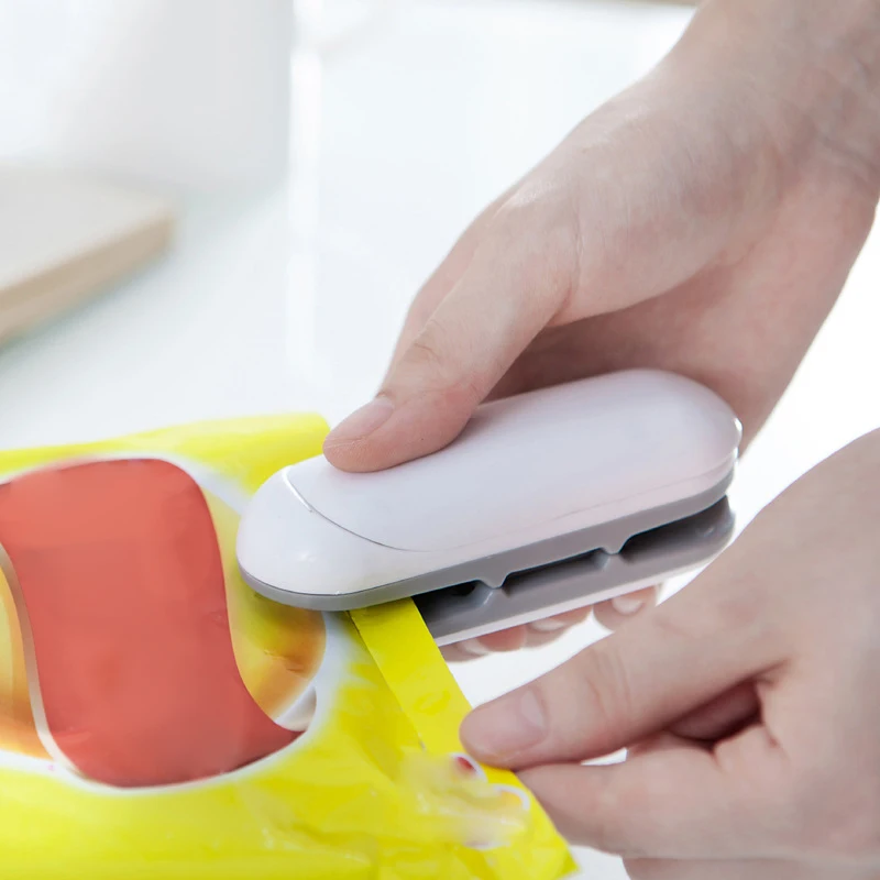 

Resealer Sealer Kitchen Tool Heat Pocket Vacuum Snacks Storage Portable Saver Sealing Mini