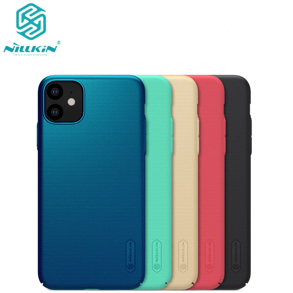 

10pcs/lot wholesale Nillkin Super Frosted Shield Case For iPhone 11 6.1 inch PC Hard Back Cover Case
