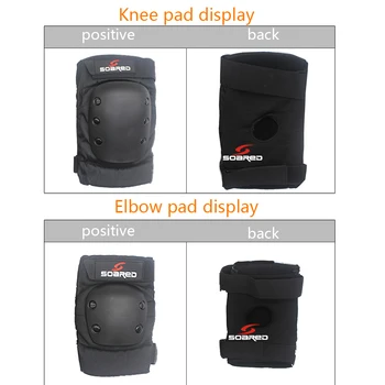 

1 Pair Cycling High Elastic Protective Gears Roller Skating Anti Shock Knee Pads Skiing Elbow Support Outdoor Sports Motorcycle