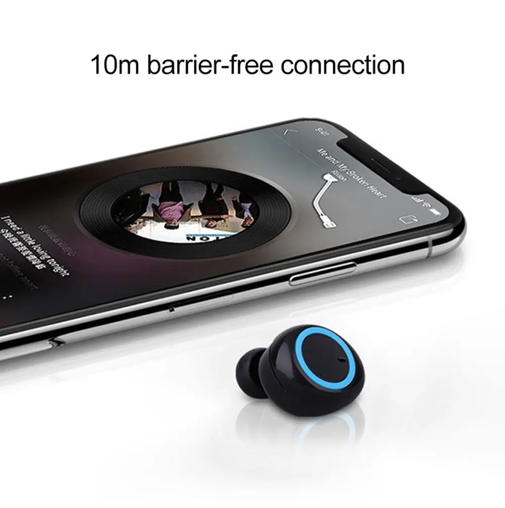 TWS-03 беспроводные наушники Bluetooth 5,0 Hi-Fi стерео спортивные наушники беспроводные Bluetooth наушники с зарядкой для телефона