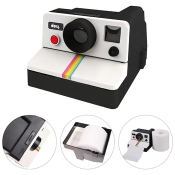 

Tissue Paper Box Napkin Storage Box Camera-Shaped Tissue Boxes Roll Paper Storage Holder For Toilet Bedroom WC Tissue Box