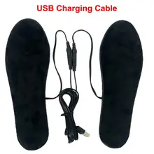 USB электрические стельки с обогревом для женщин и мужчин теплая обувь стелька зимние теплые стельки для обуви теплые ботинки теплые стельки