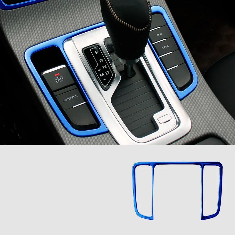 gear panel trims Lsrtw2017 Автомобильный Центральный контроль украшения приборной панели для Geely Boyue Atlas аксессуары для интерьера - Название цвета: gear panel trims