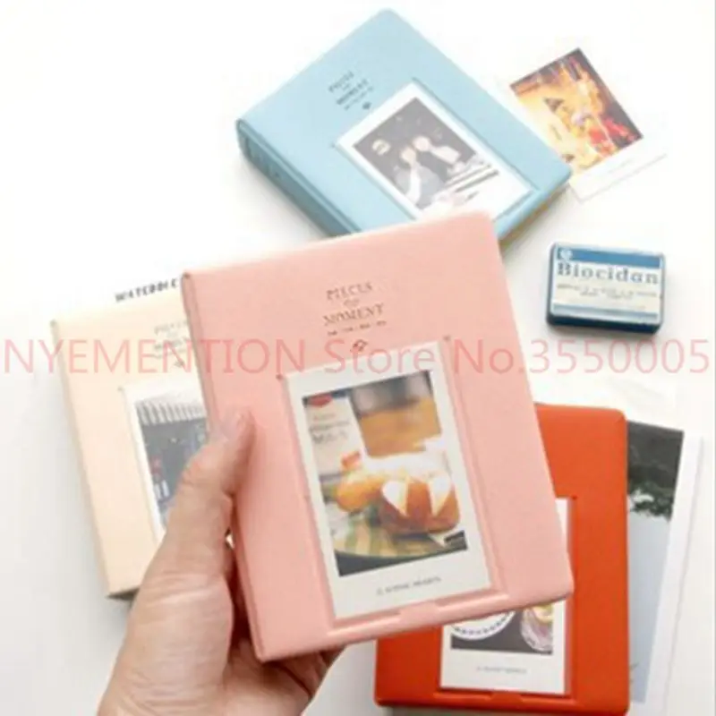 50 шт. мини-Альбом Polaroid Тип страницы мини мгновенный Polaroid фото 64 альбом с карманами чехол для фото для Fujifilm Instax Mini Фильм