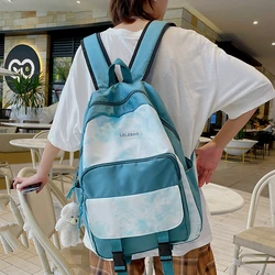 2021 Fashion Backpack  Bag for Women Student Shoulder Bag School Backpack for Girls Student  Nylon Book Pack Rucksacks Back Pack