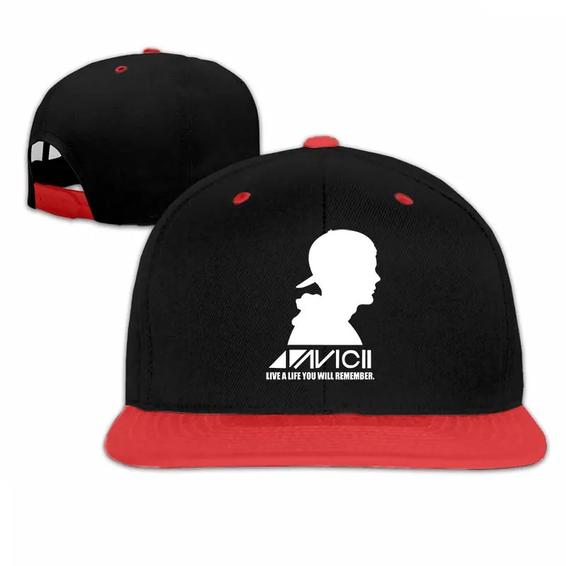 Avicii(3) Baseball cap men women Trucker Hats fashion adjustable cap - Цвет: 5-Red