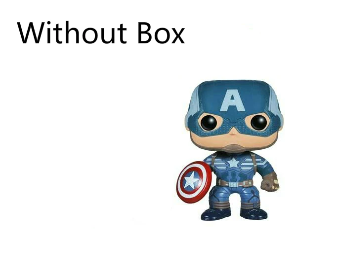 FUNKO Pop аниме Капитан Америка модель Мстителей Коллекционная игрушки Фигурки для