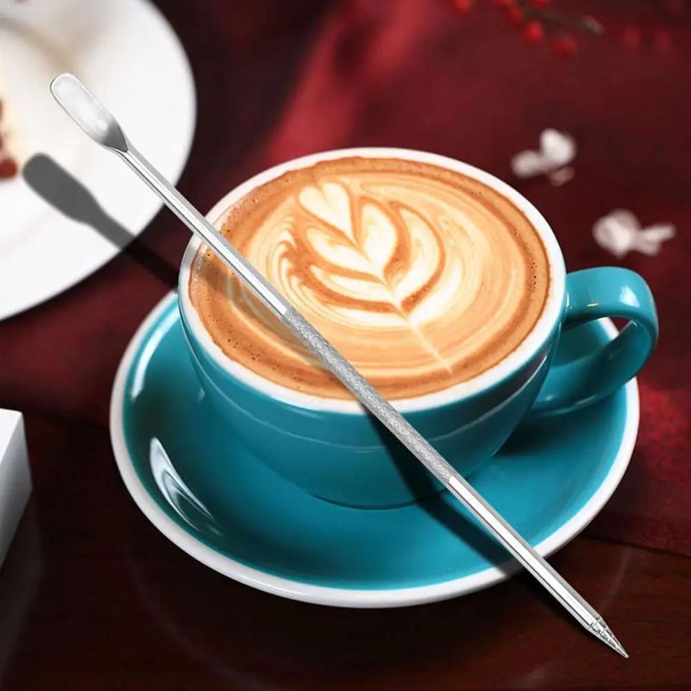 

1pc Coffee Art Needles Barista Cappuccino Espresso Pen Coffee Art Latte Needle Fancy Creative Tools Supplies Decorating Cof J0I8
