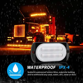 

2020 Strobe Light Light Guide Truck NEW Side Light for Auto Vehicles Lamp for Amber