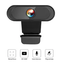 Aliexpress - 1080P HD Webcam with Mic Rotatable PC Desktop Web Camera Cam Mini Computer WebCamera Cam Video Recording Work