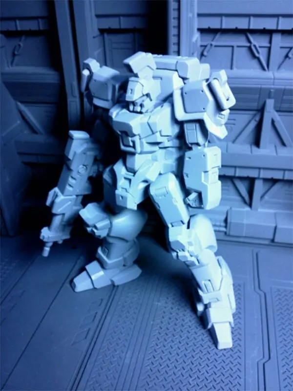 1:35 масштаб Mecha Mount миниатюры моделирование Неокрашенный DIY сборка мех фигура
