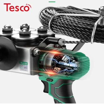 

CX-8006 88VF 10000MAN electrician fully automatic wall threading machine electric charging cable threading machine 40m / min