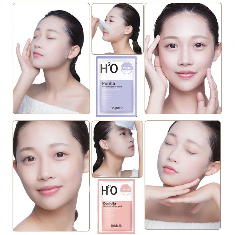 Original Korean Face Mask Moisturizing Hydrating Treatment mask Facial Sheet Mask Anti Aging Whitening Skin Care Cosmetics