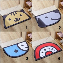 Разноцветные Коврики для пола, пушистые коврики 78*40 см, диван, спальня, полиэфирное волокно, коврик для гостиной, дома, противоскользящие украшения, яркие