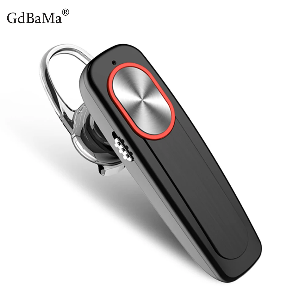 Wireless Mic Handsfree Bluetooth Headset GdBaMa Long Standby Bluetooth Earphone for iphone 11 Huawei Colorful Ear Hook For Phone